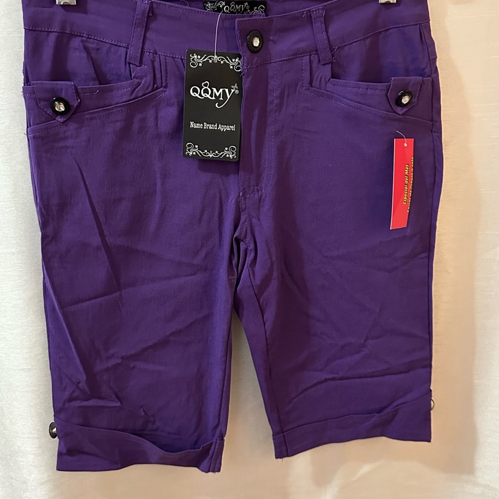 QQMY Purple 5/6 Long Shorts